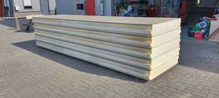 C.a. 5x EPS sandwich panelen 28,5 m², Old Stock